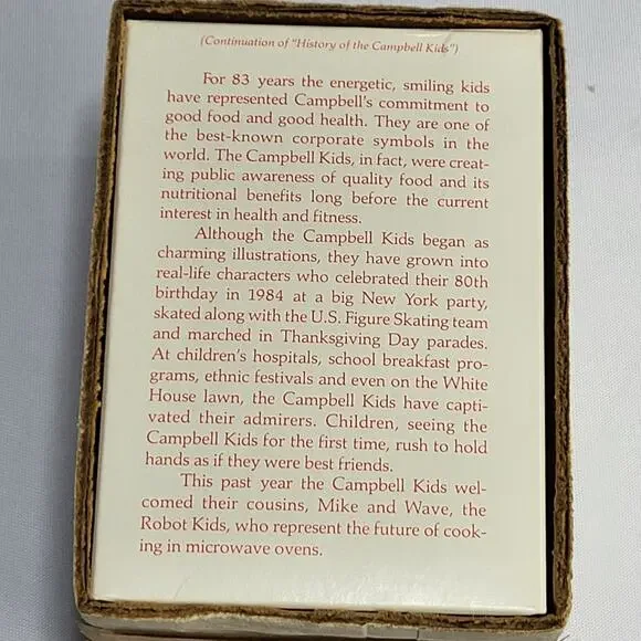 Campbell Kids Season’s Greetings 1987 Collectors Edition Frosted Glass Ornament - Picture 7 of 8